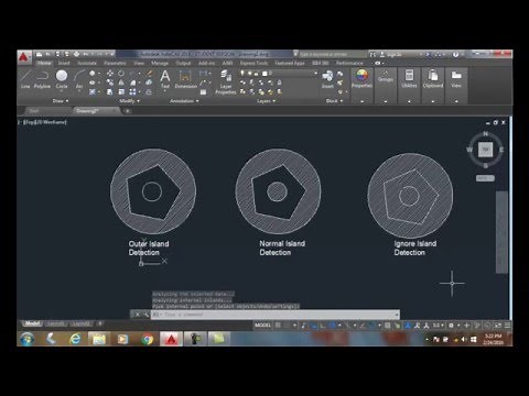 AutoCAD I 23-06 Hatch Island Detection