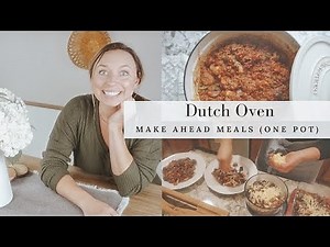 One Pot Meals in a Dutch Oven