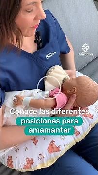 4 posiciones para amantar: ¡Elige la que más les acomode! | Clínica Alemana
