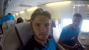 195K views · 4.4K reactions | Not sure Dele Alli is the biggest fan of Eric Dier's new haircut...  Take a behind-the-scenes look at the lads' flight to Oslo... | Tottenham Hotspur | Facebook