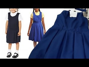 School Uniform Pinafore Stitching Tailoring Classes Girls School Pinoform Dress