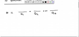 True-False Exam In how many ways can a 10-question...