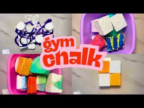 FRESH GYM CHALK & REFORMS | JUMBOS | DUSTY | CALCIUM CARBONATE | DYED