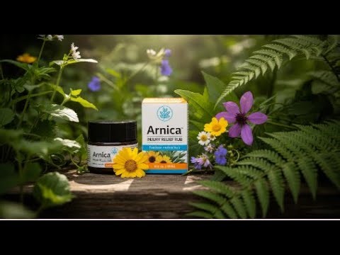 🌼 Fast Pain & Injury Relief | DIY Arnica Healing Rub Remedy ✨