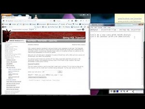 Webgoat - Injection Flaw - String - SQL Injection