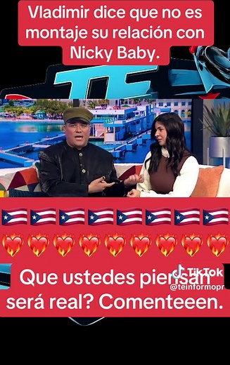 Vladimir desmiente relación montada con Nicky Baby