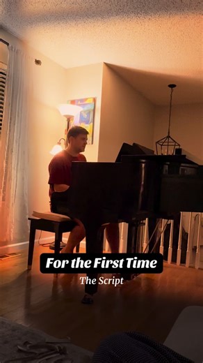 for the first time #thescript #pianocover #livemusic | Waiting At A Stoplight