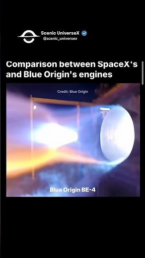 SpaceX Vs Blue Origin Engine 🤯