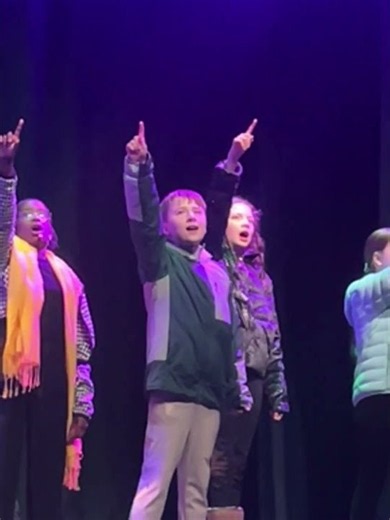 Ensemble Performance in Elf the Musical JR - Jackson Bell