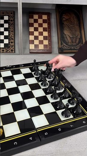 Custom Tempered Glass Chess Set (50x25 cm) | Bespoke Designs & Worldwide