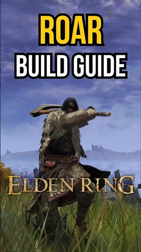 Early Game Roar Build 🦁 in Elden Ring