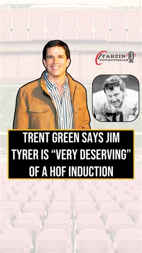 Trent Green says Jim Tyrer should be in the HOF “It should be about what you did on the field.” #chiefs #chiefskingdom #nfl #kansascity #halloffame #superbowl #arrowhead | Farzin Vousoughian