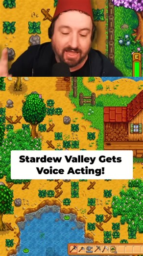 DrGluon on Instagram: "This Mod Gives Stardew Valley Voices #StardewValley #StardewMods #VoiceActingMod #CozyGaming #ModdedGames #GamingReels"