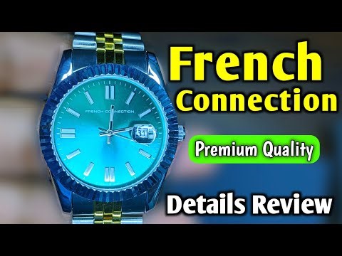 French Connection Watch Review || French Connection FCP41TM-GR Analog Watch