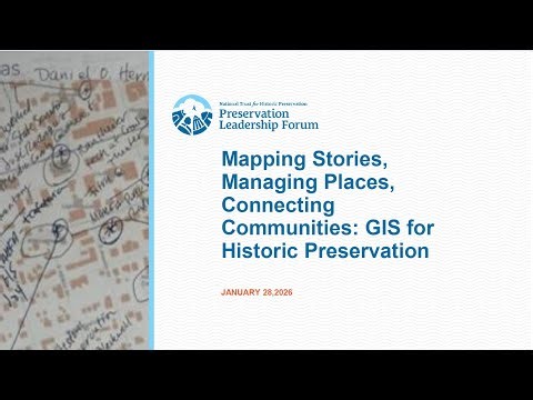 Mapping Stories, Managing Places, Connecting Communities (Forum Webinar)