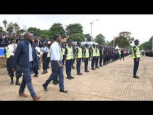 LIVE!! Mass Registration for Private Security Guard Force Numbers at Uhuru Park!!