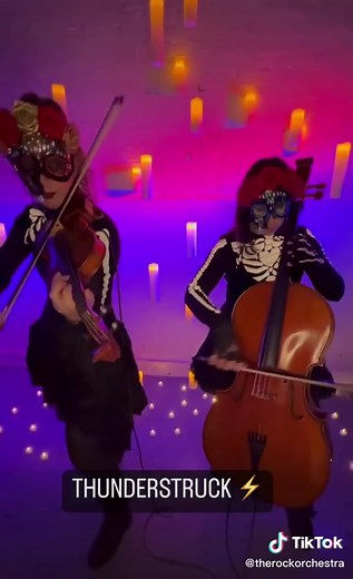 Energetic Violin Cover of AC/DC's Thunderstruck