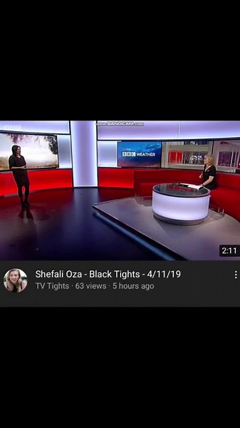 You don’t want to miss todays video of the stunning Shefali Oza! #shefalioza #tights #blacktights #heels #skirt #hot #sexy #tvtights