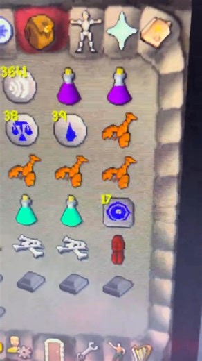 Insane Luck At Metal Dragons In #runescape #osrs #rare #drop #insane #fyp #viral #reaction #lucky