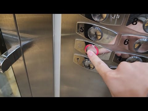 (Scenic Lift Lobby 1) 2 OTIS Scenic Elevators at Super Brand Mall, Pudong, Shanghai, China