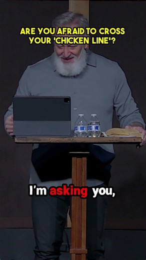 Stop staying on *that* side of the line. What's YOUR personal 'Chicken Line'?