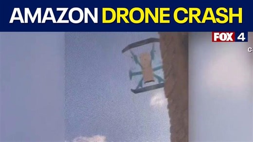 Amazon delivery drone crashes into Richardson apartment | Matthew Harvey
