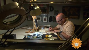 137K views · 3.8K reactions | When Steve Derrick, of Clifton Park, NY, paints a portrait, there's no such thing as a touch-up. He includes every bruise, bag & blood vessel. Steve Hartman talks with the man whose unpaid tributes to hospital workers have left him wealthy beyond words. https://cbsn.ws/3jgfqxY | CBS Sunday Morning | Facebook
