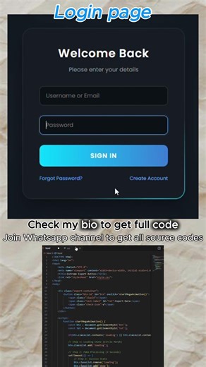 Build a Modern Login Page with Animated "Electric" Border Effect ⚡
