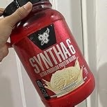 BSN SYNTHA-6 Premium Protein Powder with 6g of Fiber, Whey Protein, Micellar Casein, Milk Protein Isolate Blend, 5g Fat, Chocolate Milkshake, 14 Servings (Packaging May Vary)