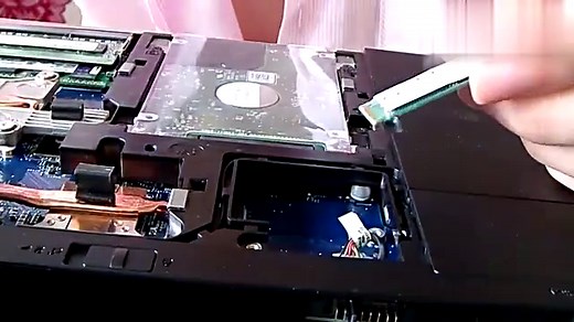 联想E431安装M.2 NGFF固态硬盘