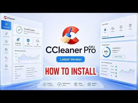 How to install CCleaner Professional Plus 6 on Windows 11
