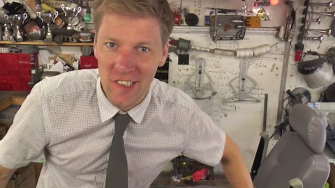 I built a cherry picker scooter!