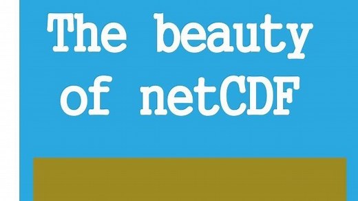 【气象课程】气象数据NetCDF之美