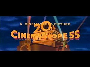 20th Century Fox CinemaScope '55 logo Reversed