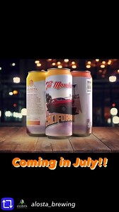 Fu Manchu beer coming soon just in time for summer. Available from Alosta Brewing. | Fu Manchu