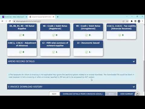 How To Download GSTR - 1 From Gst Portal #GST #taxbook #return