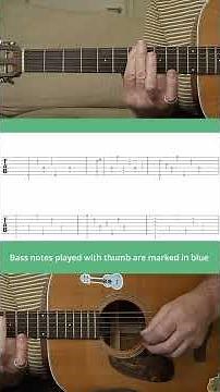 How to play Acoustic finger style guitar. #beginnerguitar#fingerpicking