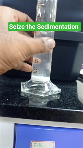 It's all about sedimentation #research #practical #experiment #scientificexperiment