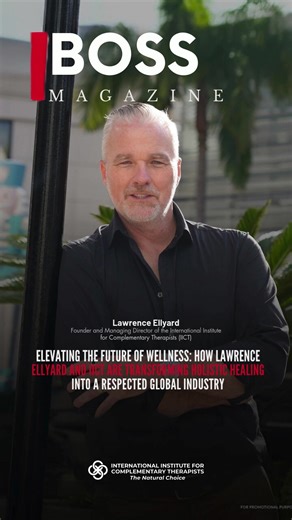 We’re so excited to share how @lawrence_ellyard and our team at IICT are shaping the future of wellness! From supporting practitioners worldwide to elevating holistic healing, this Boss Magazine feature tells our story. 👀 Curious how we’re turning holistic healing into a respected global movement? Read on! 📖✨ 👉 https://thebossmagazine.com/post/lawrence-ellyard-iict-transforming-holistic-healing-into-respected-global-industry/ #iict #wellnessmovement #globalwellness #wellnessleaders