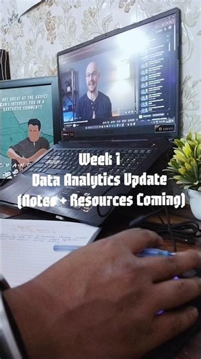 My Week 1 of Learning Data Analytics (Notes + Resources) #coding #learningprogress #programming