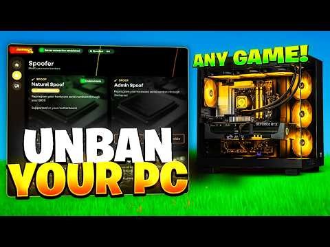 #1 HWID Spoofer - UNBAN Your PC In 1 Minute From ANY GAME!