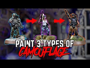3 CAMOUFLAGE Variants - Perfect for Imperial Guard