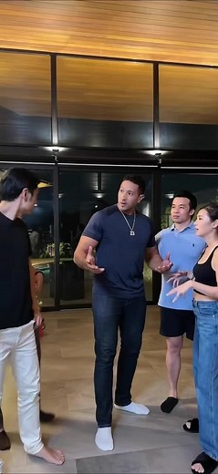 Slater Young Dancing Ting Ting with Eric Eruption Tai