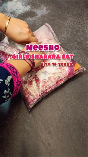 Meesho Girls Sharara Set Haul 💃 Stylish & Affordable Ethnic Wear Under Budget ‪@Meesho‬