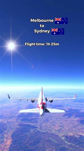 Melbourne to Sydney #msfs2024 #msfs2020
