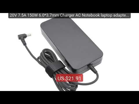 20V 7.5A 150W 6.0*3.7mm Charger AC Notebook laptop adapter For... — Hot Deal 2026 | Limited Offer!