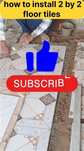 how to install 2 by 2 floor tiles, grenite and tiles fitting kaise karaye#short#shortsviral #grenite