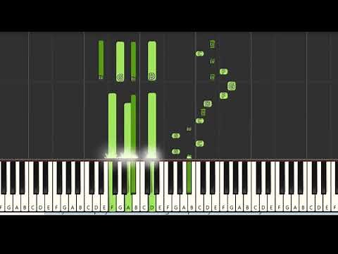 Learn how to noodle on the piano in G minor! (Smooth Jazz) [Synthesia] (Piano tutorial)
