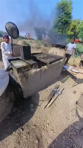 Preparation of Jaggery #villagelife