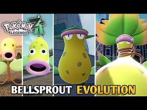 How To Evolve Bellsprout Into Weepinbell And Victreebel - Mega Victreebel In Pokemon Legends ZA